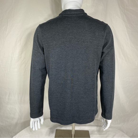 Apt.9 Men’s Gray 1/4 Zip Long Sleeve Pull Over - Picture 3 of 7